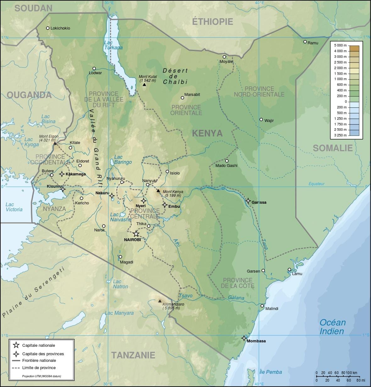 Kenya misaada ya ramani
