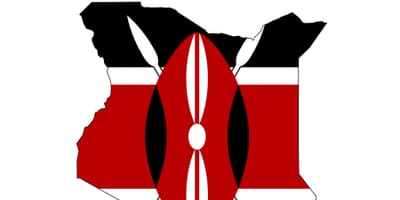 Ramani ya bendera ya Kenya