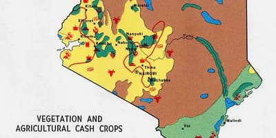 Ramani ya Kenya maliasili