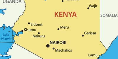 Ramani ya nchi ya Kenya