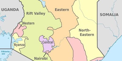 Kenya utawala ramani