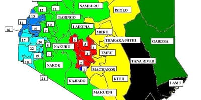 Ramani ya kisumu Kenya